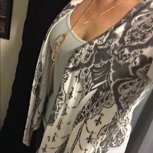 Long Sleeve Printed Top